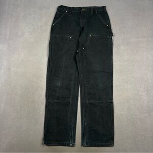 Vintage Carhartt Black Double Knee Pants